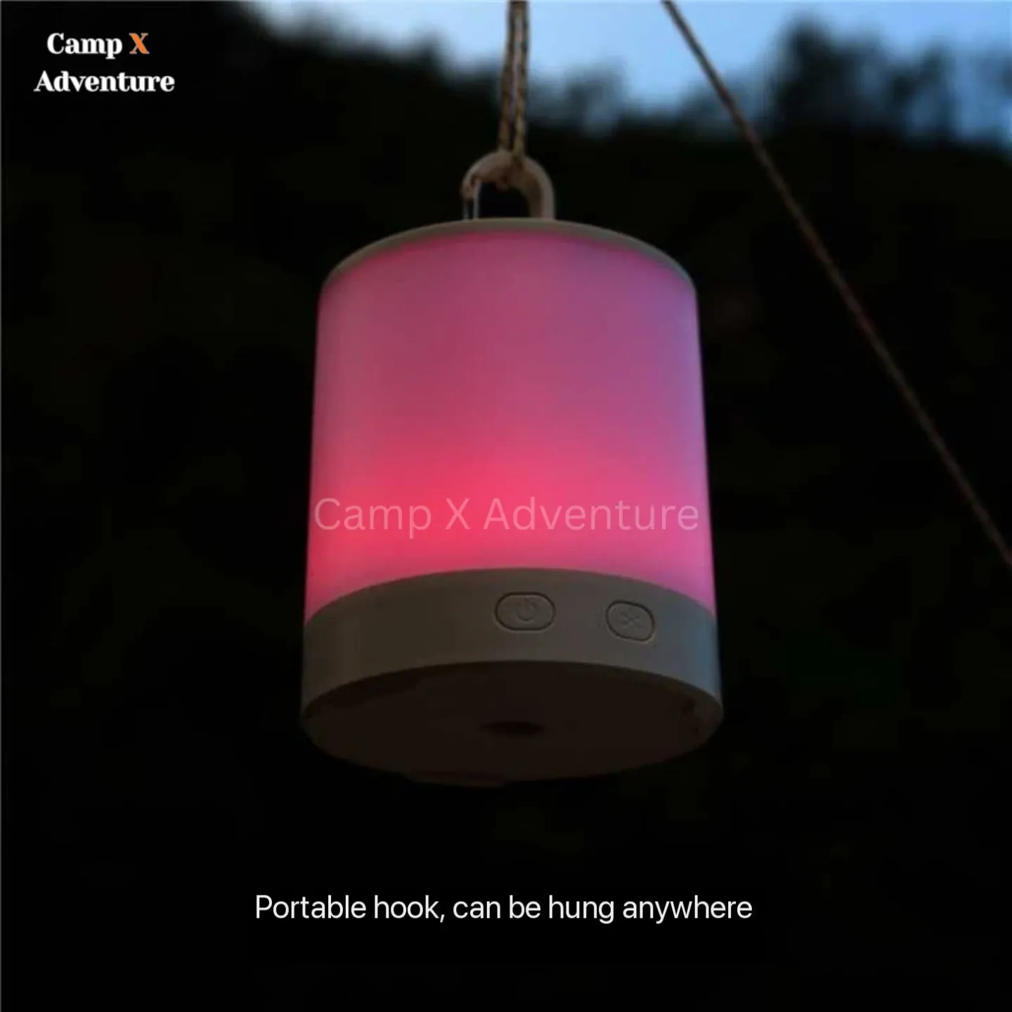 Camp X Premium Durable DualLite Camping 7 Color Lamp + Torch