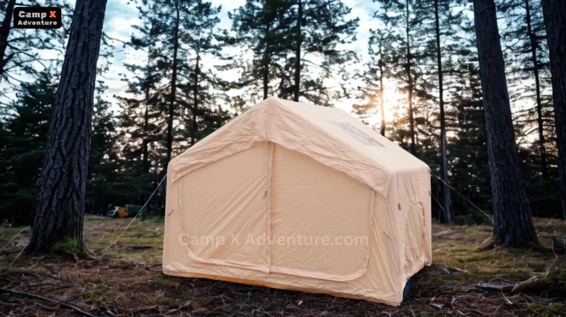 Camp X 7.5 square Meter Inflatable 4 Season Camping Tent