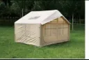 Camp X Pro Series 7.5 square Meter Air Inflatable 4 Season Camping Tent Khakhi Colour Size W-10 L- 10 H-7 Feet